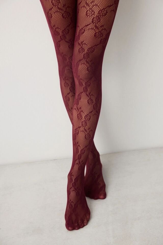 Ellevia Tights – Glam & Daily Lace Patterned Tights